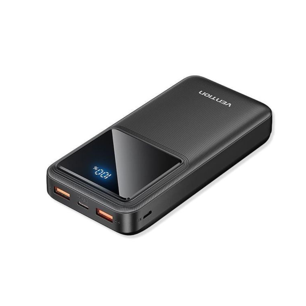 Vention 20,000mAh Power Bank-BLACK VEN FHLB0