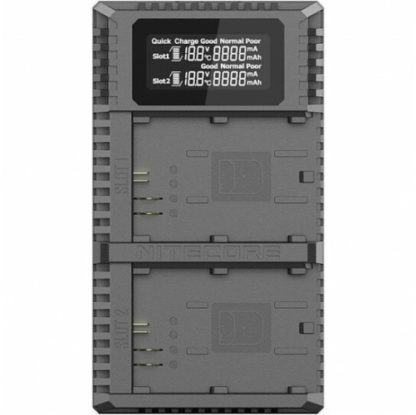 NITECORE UCN2 PRO Dual Slot USB Charger for Canon LP-E6N / LP-E6 / LP-E6NH