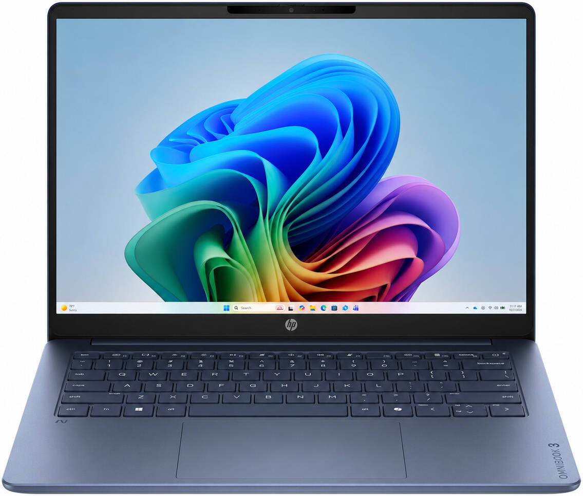 HP OmniBook 3  2K Snapdragon X 16GB RAM 512GB SSD Touch-DOVF2UA
