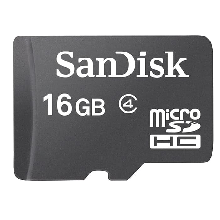 SanDisk 16GB microSDHC Class 4 SDSDQM-016G-B35 Memory Card
