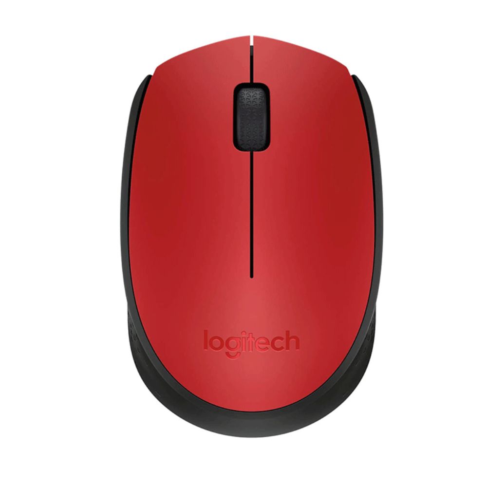 Logitech M171 Wireless Mouse - Red - 910-004641