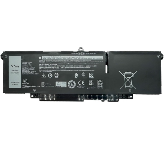Dell Latitude 7650 Ultra 7 165U vPro battery 11.4V 57Wh