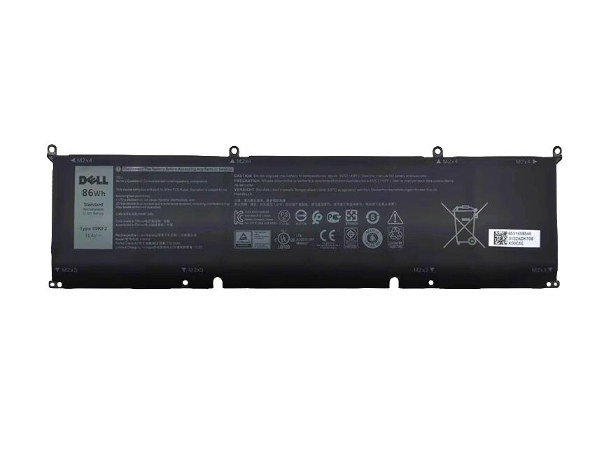 Dell Precision 5570i5-12900h battery 11.4V 86Wh