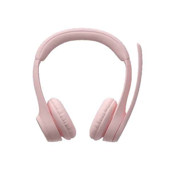 Logitech Zone 300 Bluetooth Headset with Noise Cancelling Mic Rose-981-001412