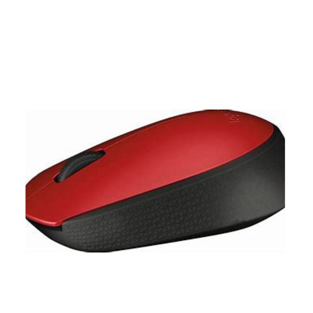 Logitech M171 Wireless Mouse - Red - 910-004641