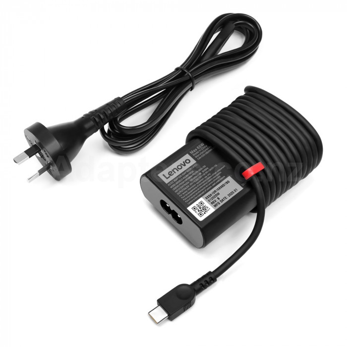 Charger for Lenovo ThinkPad X13s Gen 1 21BX 21BY USB-C 20V 3.25A 65W