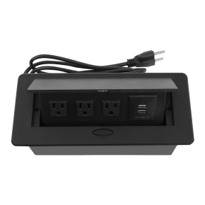Nexa Multifunction Flip-up Socket (Black)