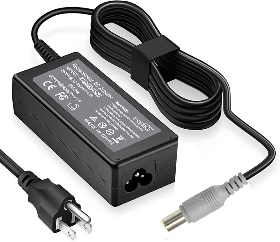 Charger for Lenovo ThinkPad SL510 2847-DJU – 90W 20V 4.5A AC Adapter
