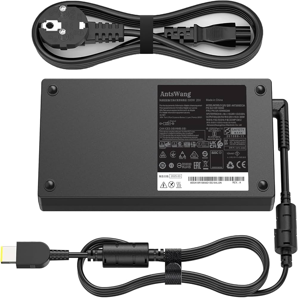 Charger for Simply NUC NUC12UTv7 NUC12UTv9 – 300W 20V 15A Slim