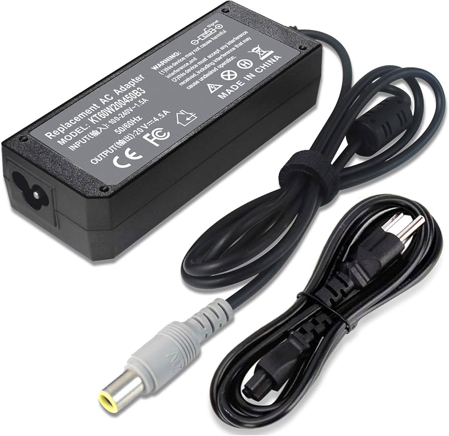 Charger for Lenovo ThinkPad T61p 6464 – 90W 20V 4.5A AC Adapter Charger