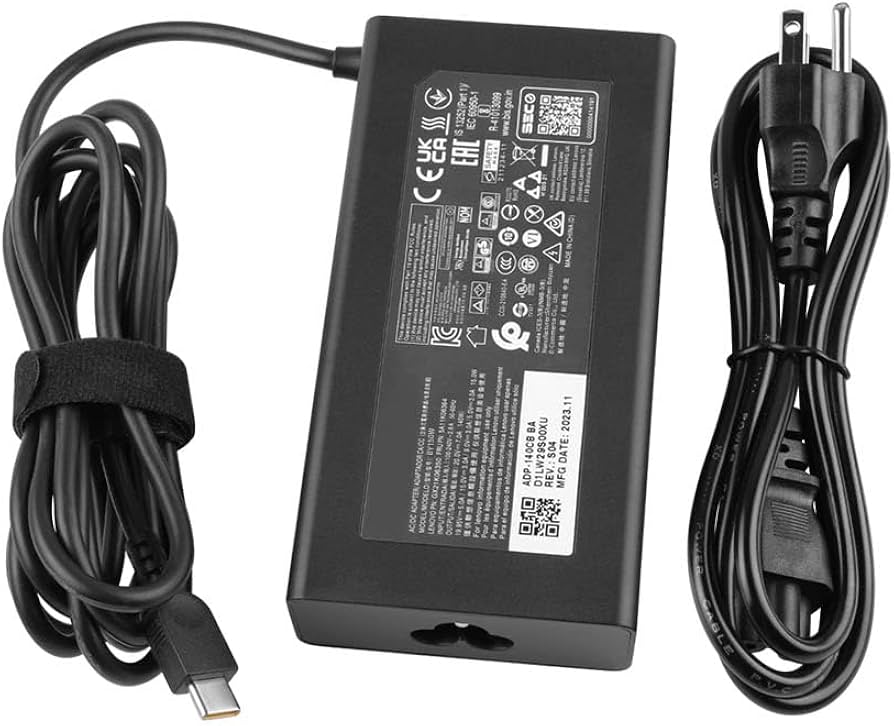Charger for Lenovo Legion Pro 5i i7-13500HX–140W/135W USB-C