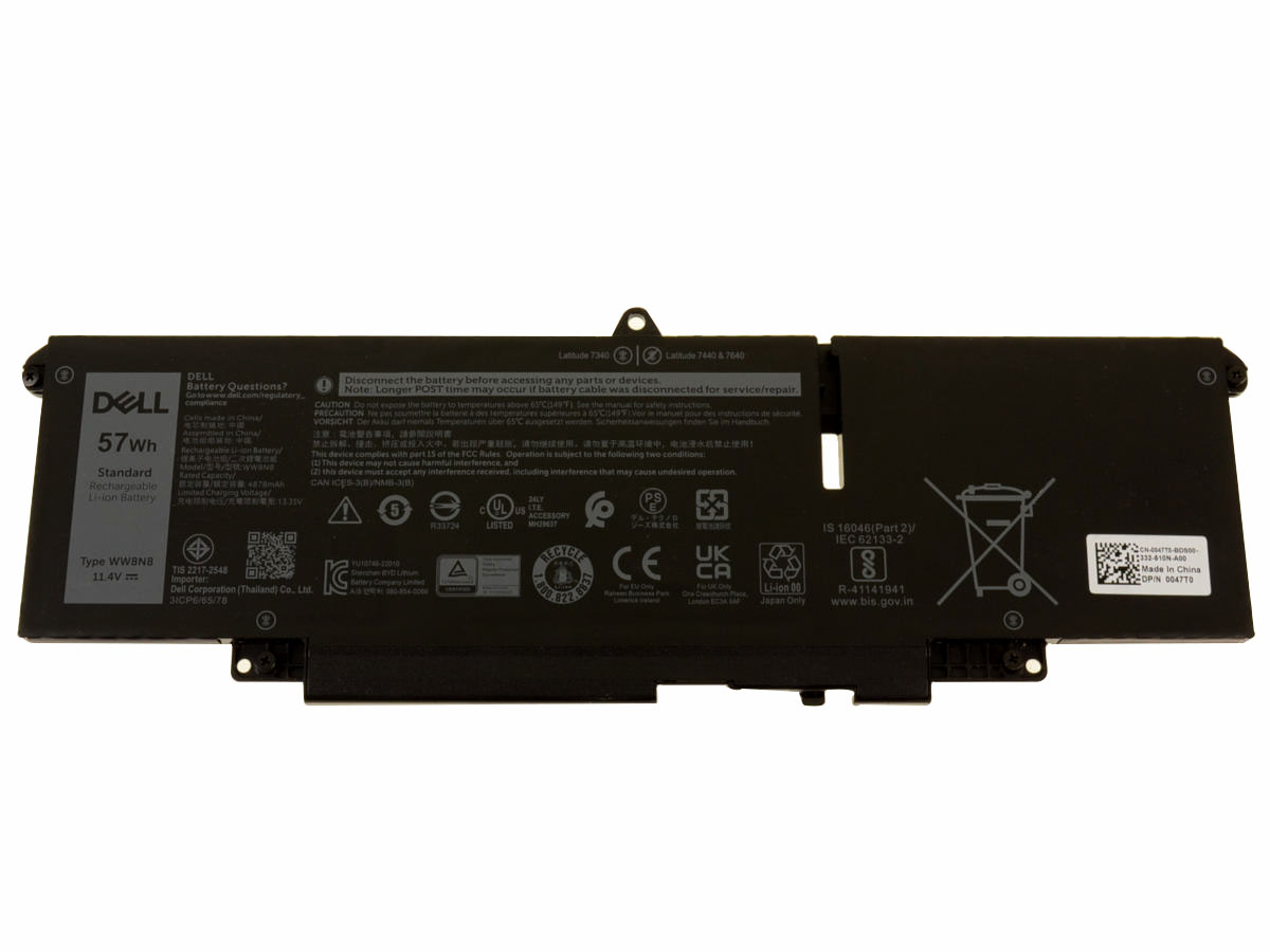 Dell P175G P175G002 battery 11.4V 57Wh
