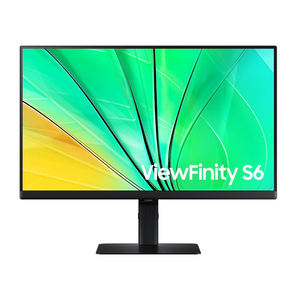 Samsung 27″ ViewFinity S6 S60D QHD Monitor (LS27D606EAMXUE) | Black