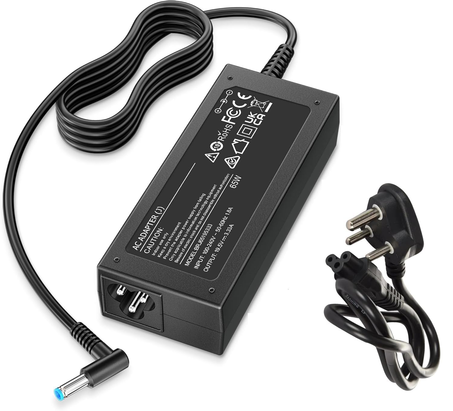 Charger for HP Pavilion 14-bf101no 2PL25EA 19.5V 3.33A 65W