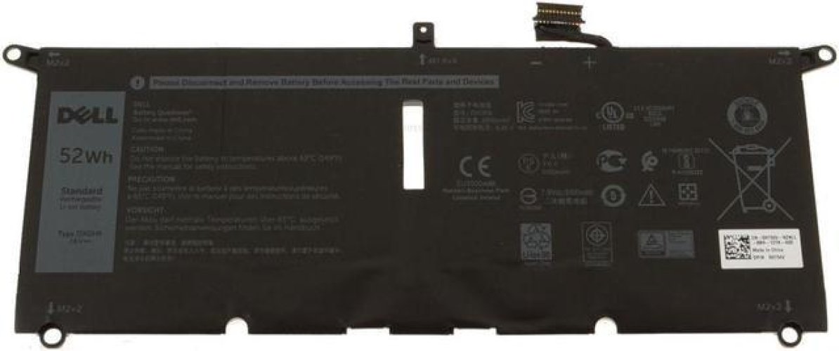 Dell XPS 13 9370 FHD i5 7.6V 52Wh Original Battery