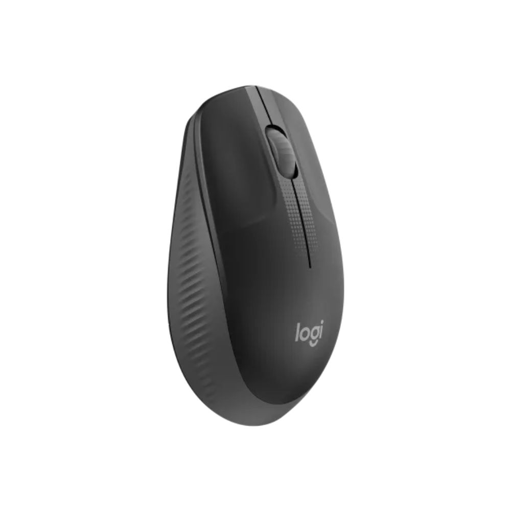 Logitech M190 Full-Size Wireless Mouse - Charcoal - 910-005905