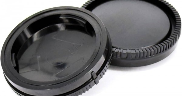 K&F BODY AND LENS REAR CAP-SONY 2222