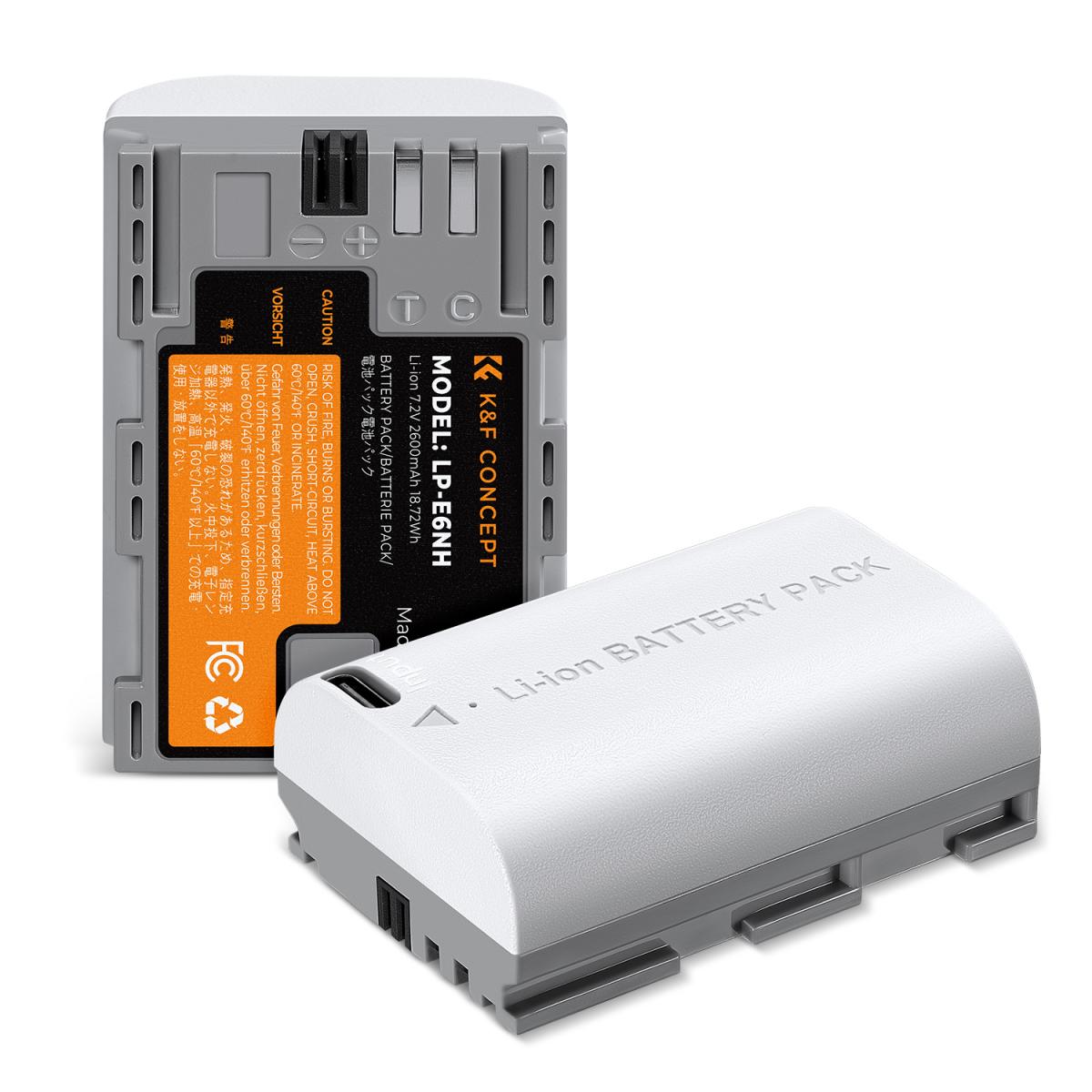 K&F LPE6N BATTERY TYPE C-KF28.0033S1