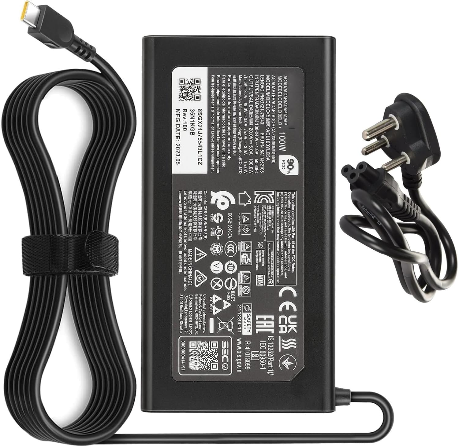 Charger for Lenovo ThinkPad P16s Gen 3 (Intel) – 140W / 135W USB-C