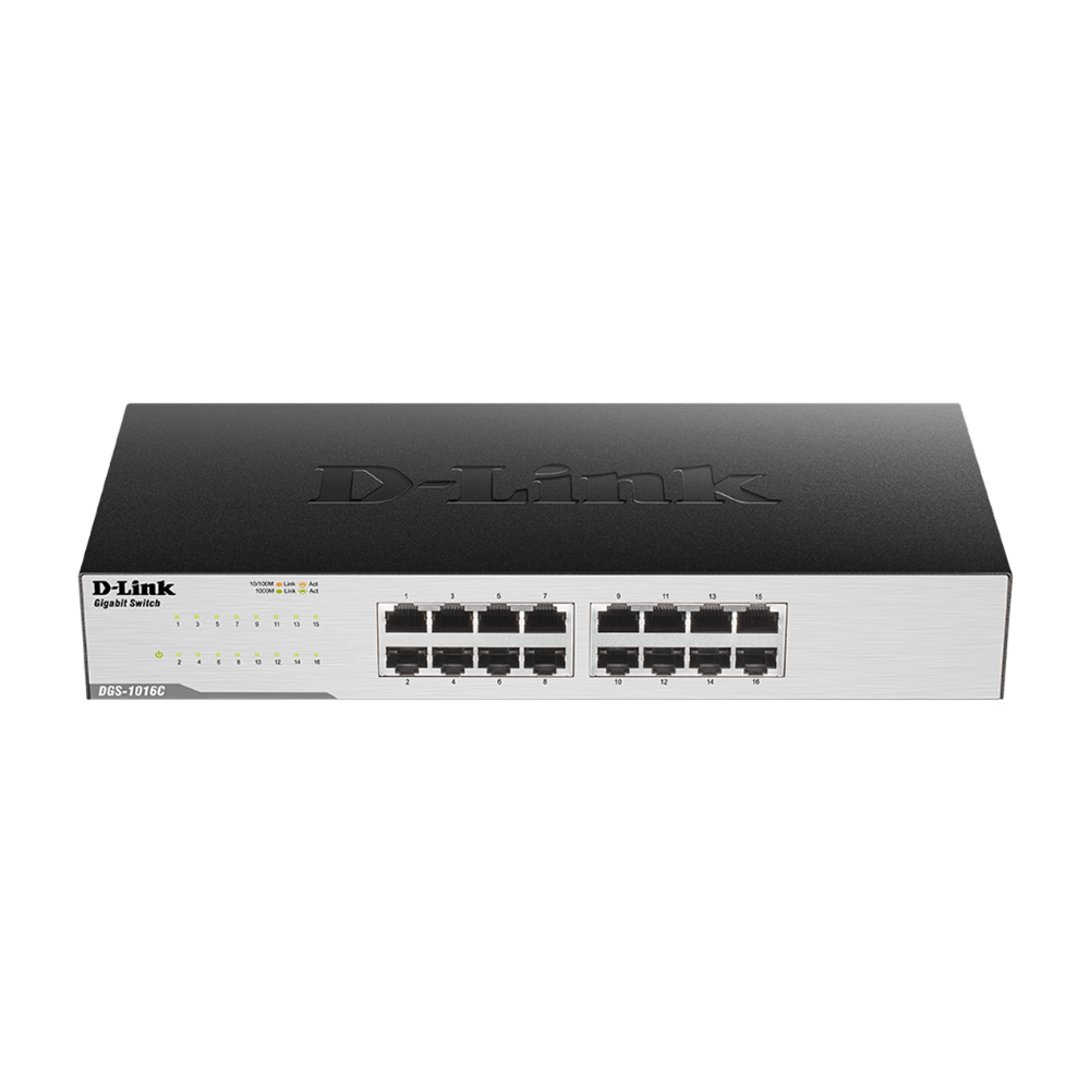 D-Link DGS-1016C/B 16-Port Gigabit Switch