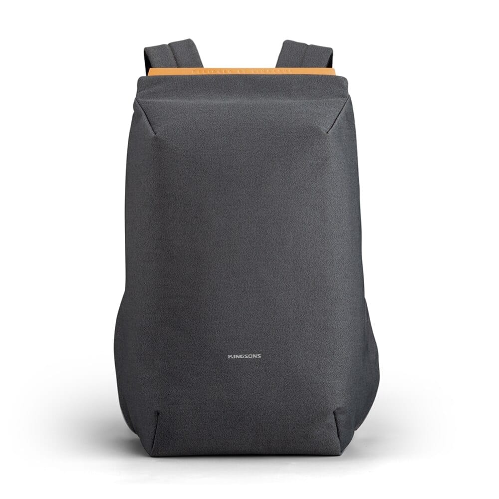 Kingsons KS3207W Anti-theft 15.6-Inch Laptop Bag Pack USB Charging Black