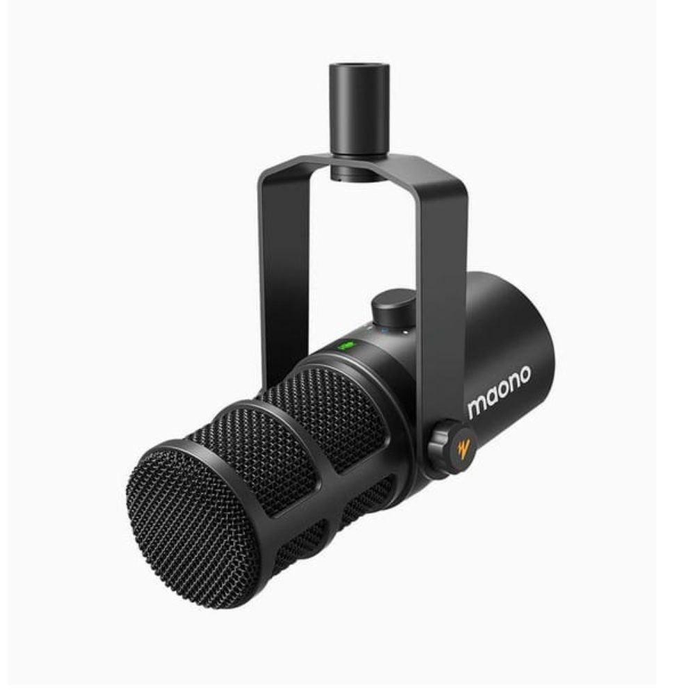 Maono PD400X Dynamic USB/XLR Broadcast Podcast Microphone (Black)