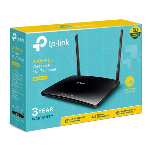 TP-Link 300Mbps Wireless N 4G LTE Router (TL-MR6400)