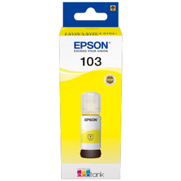 INK CART EPSON  103 Yellow – 65ml - C13T00S44A