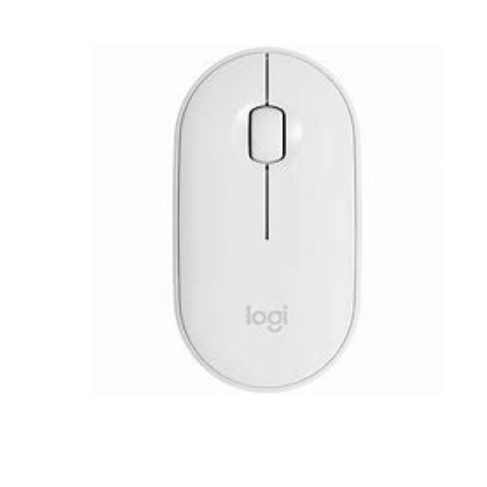 Logitech M350s Pebble Bluetooth Mouse - Tonal White - 910-007013