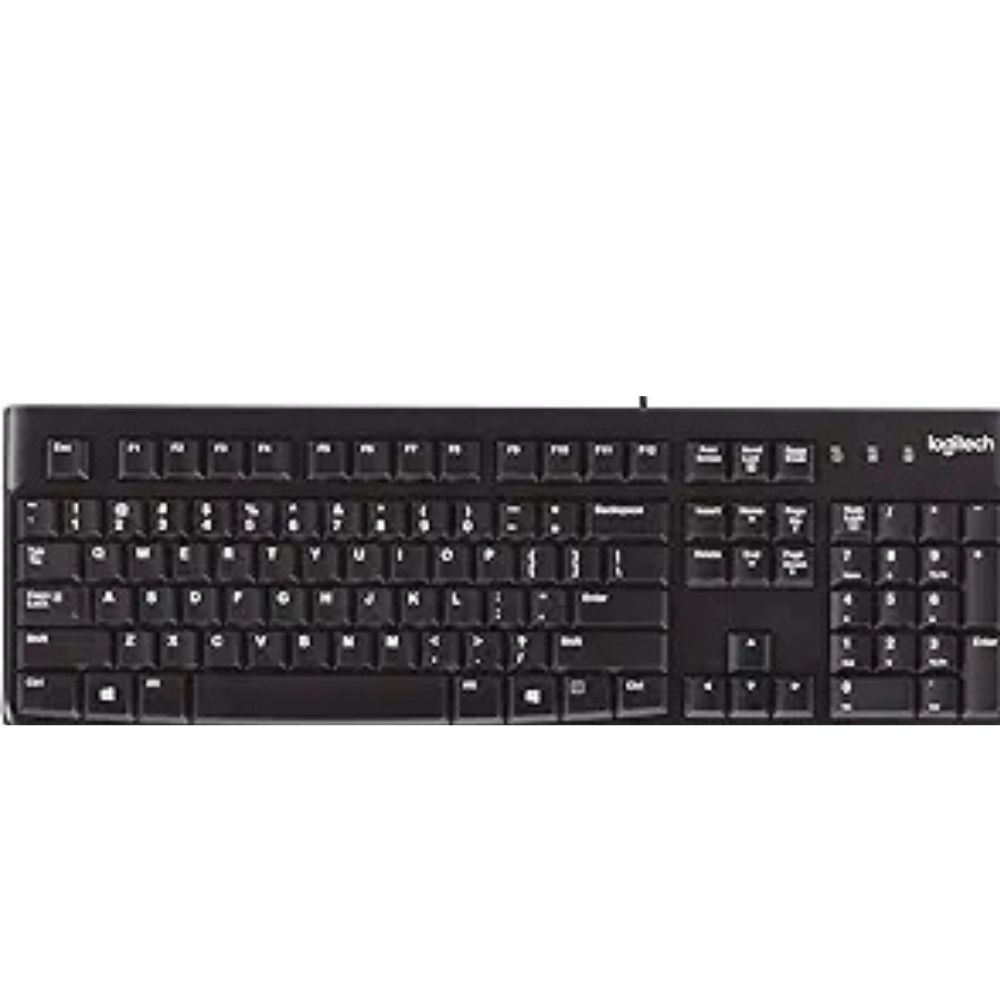 Logitech K120 Wired Keyboard (KB-Sequoia) – Black