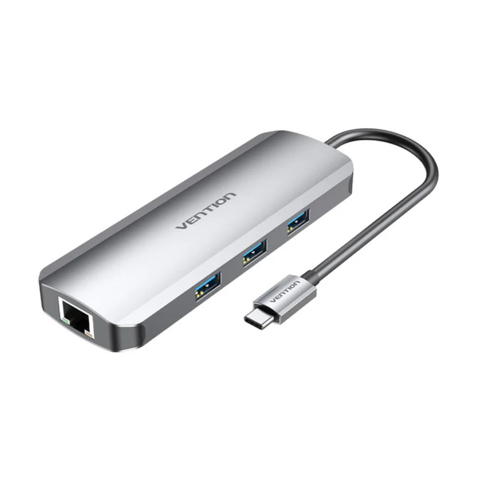 Vention USB-C Multi-Functional 6-in-1 Docking Station CNCHB