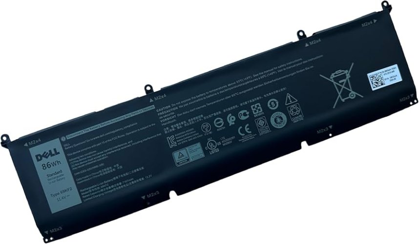 Dell P87F P100F 11.4V 86Wh Original Battery