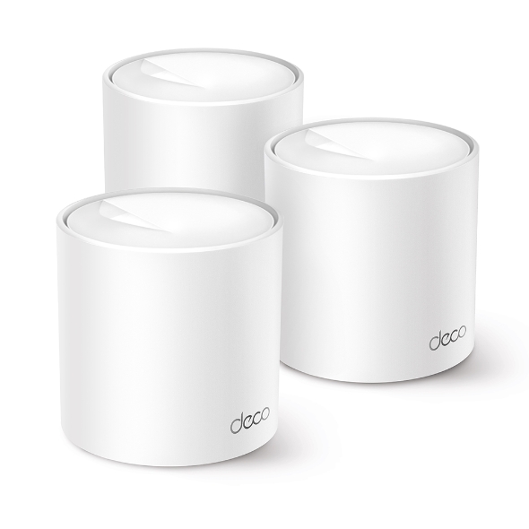 TP-Link Deco X10 AX1500 Whole Home Mesh Wi-Fi 6 System 3 Pack -TL-DECO X10