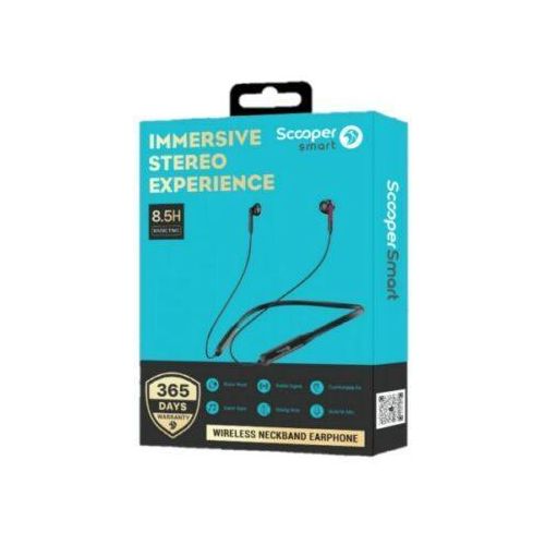 Scooper S22-EN2 BLUETOOTH NECKBAND EARPHONE