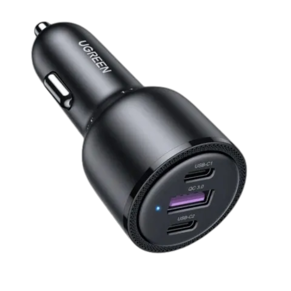 UGREEN EC701-UG-35023 2-Port Car Charger 63w