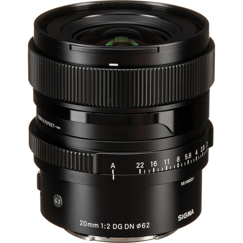 SIGMA 20MM F2 DG DN CONTEMPORARY LENS