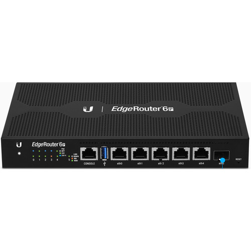 Ubiquiti EdgeRouter ER-6P Gigabit Router with SFP (ER-6P)