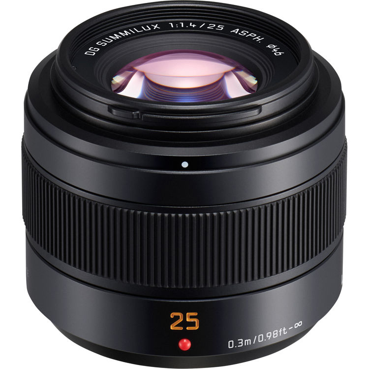 PANASONIC LUMIX LECIA DG SUMMILUX ASPH 25MM F1.4 LENS
