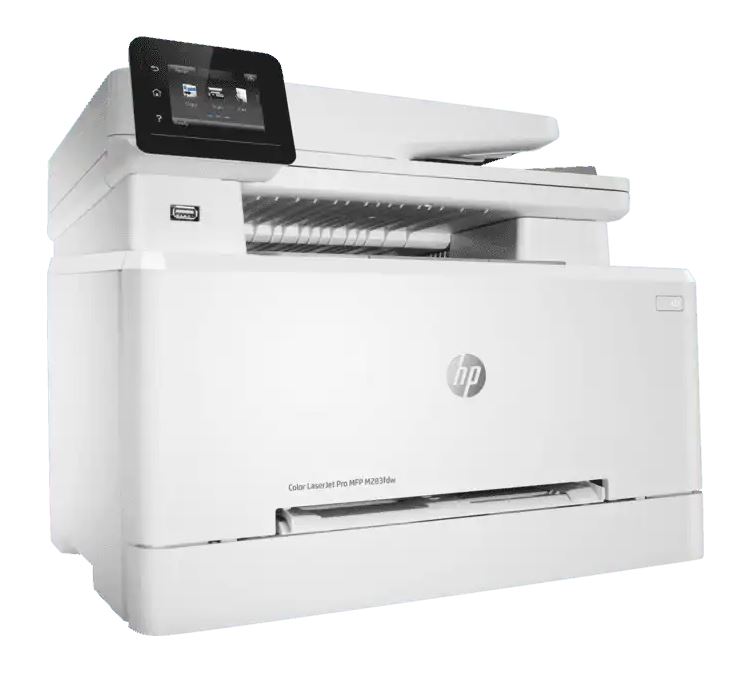 HP Color LaserJet Pro MFP M283fdw Printer, Print, Copy, Scan - 7KW75A