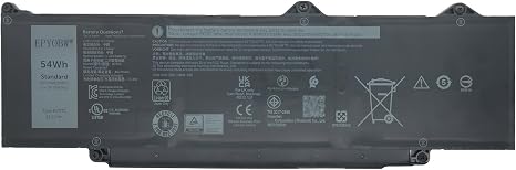 Dell Latitude 5340 2-in-1 battery 11.4V 54Wh