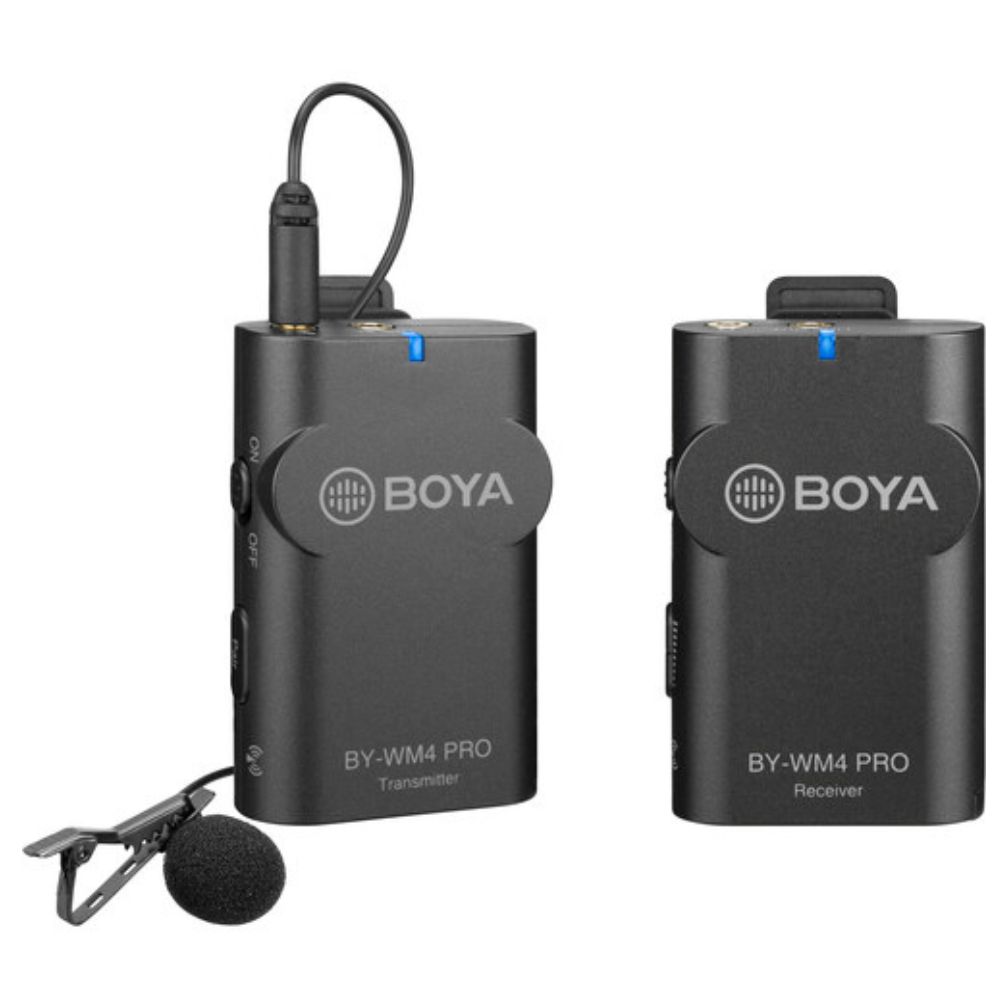 BOYA BY-WM4 PRO Wireless Lavalier Microphone System (BY-WM4 PRO)