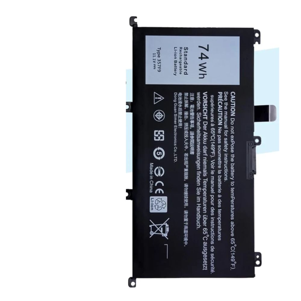 Dell P57F P57F002 11.4V 74Wh Original Battery