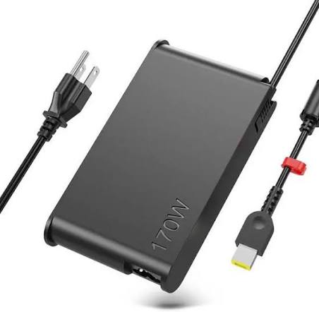 Charger for Lenovo ThinkPad P16v Gen 2 – 170W Slim 20V 8.5A AC Adapter