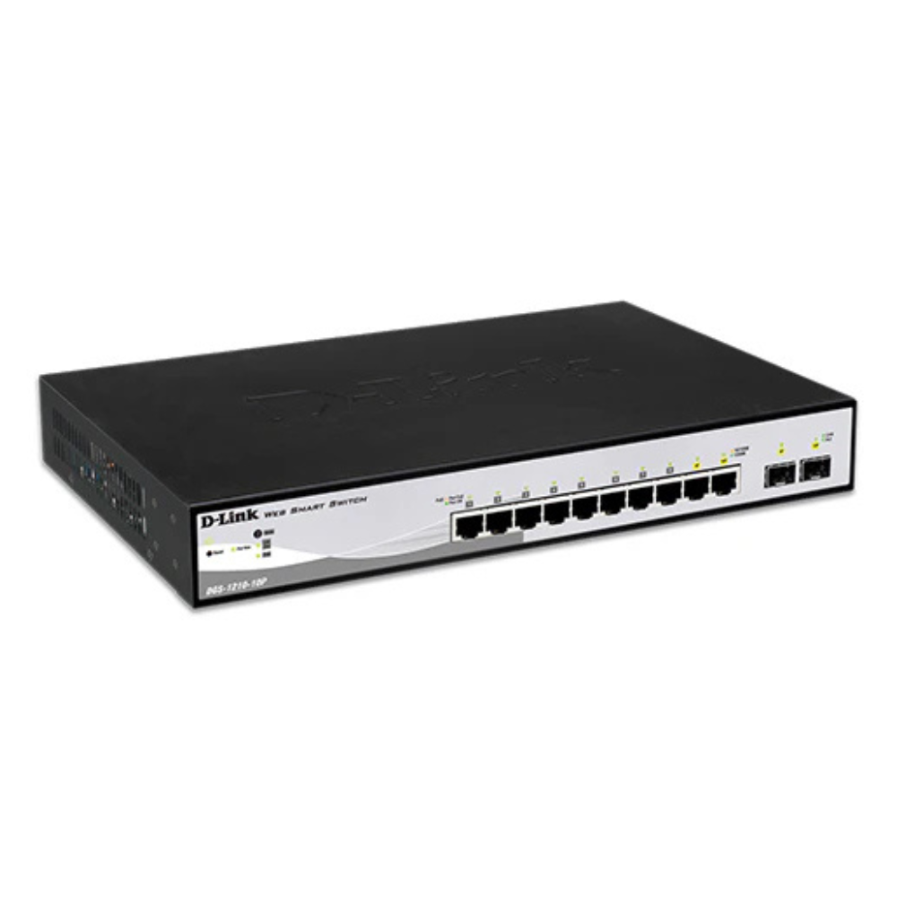 D-Link DGS-1210-10P 8-Port Gigabit PoE Switch