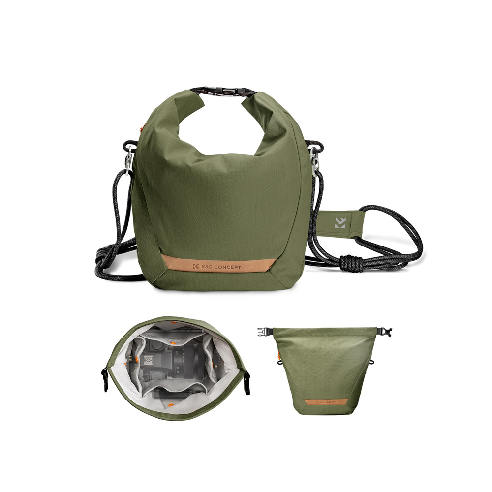 K&F KF 13.168 V(ORANGE) , V1(BEIGE), V2(BLACK), V3(GREEN) SLING BAG