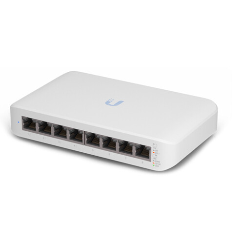 UniFi Switch Pro 8 PoE: (6) GbE PoE+ + (2) GbE PoE++, (2)