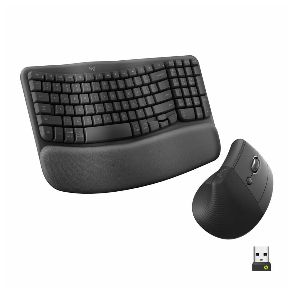 Logitech Wave Keys and Lift Combo Bluetooth Keyboard + Mouse -920-013635