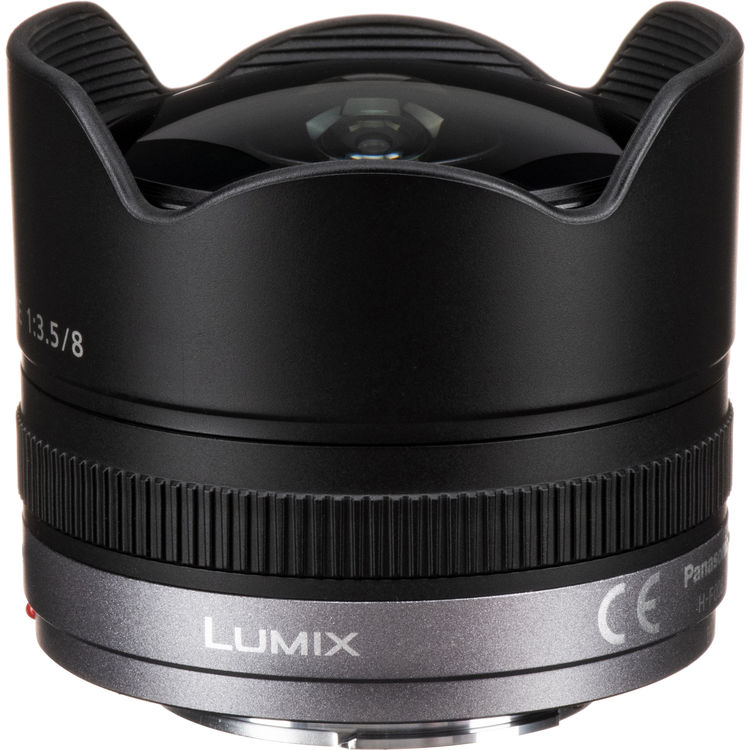 PANASONIC LUMIX G FISHEYE 8MM F3.5 LENS