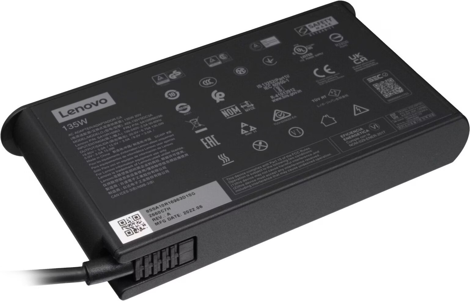 Charger for Lenovo 5A10W86296 – 140W/135W USB-C 20V 7A AC Adapter