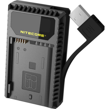 NITECORE UNK2 Dual Slot USB Charger for Nikon EN-EL15 / EN-EL14A / EN-EL14